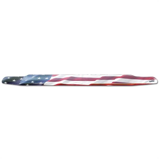 Stampede USA Flag VP Hood Deflector 02-08 Dodge Ram - Click Image to Close
